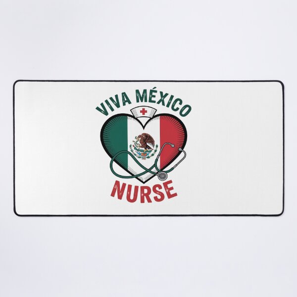 Item preview, Mexico Nurse Independence Day Mexican Nursing Heart designed and sold by BlassmausArt.