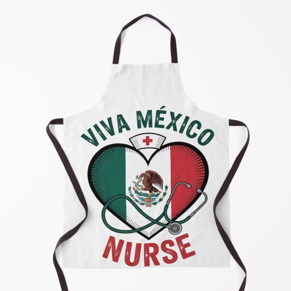 Item preview, Mexico Nurse Independence Day Mexican Nursing Heart designed and sold by BlassmausArt.
