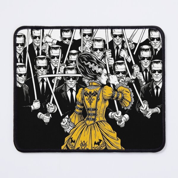 Item preview, Bride vs the Monster Army - Gothic Cinema Mashup designed and sold by Iceberg Comic Book Lounge.