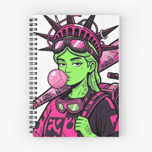 Item preview, Liberty, Bubblegum & the Backpack That Definitely Violates Several Universes’ Labor Laws designed and sold by Print Fiction.