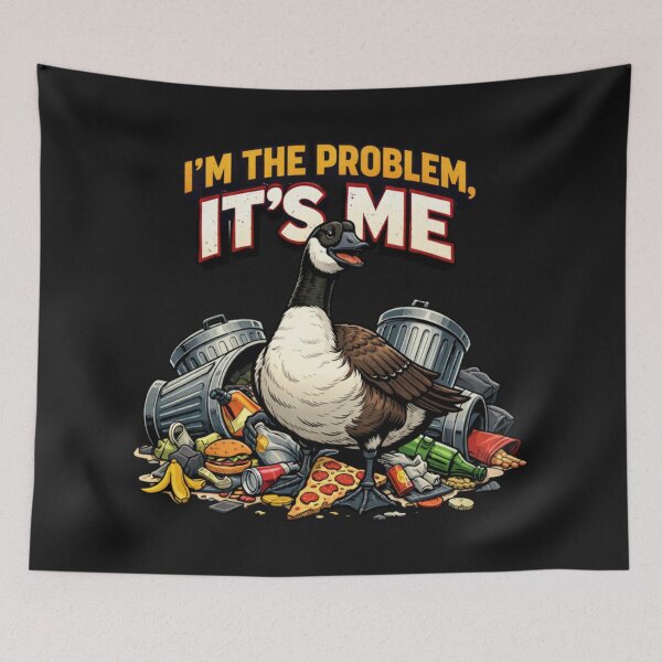 Item preview, I'm The Problem Wild Fowl Messy Litter Humor designed and sold by Tsugraf Designs.