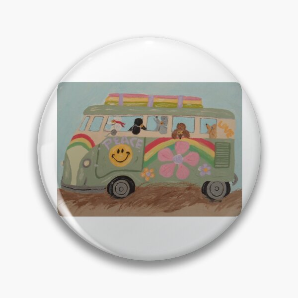Item preview, Poodles in Hippie Van designed and sold by Squirreldumplings.