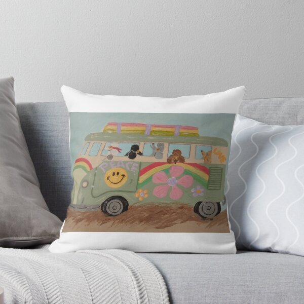 Item preview, Poodles in Hippie Van designed and sold by Squirreldumplings.