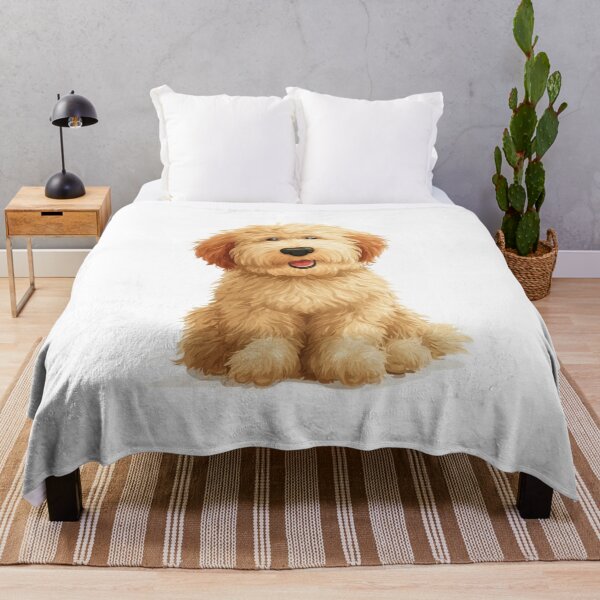 Item preview, Cute Goldendoodle Fluffy Teddy Dog designed and sold by Dreampalette1.