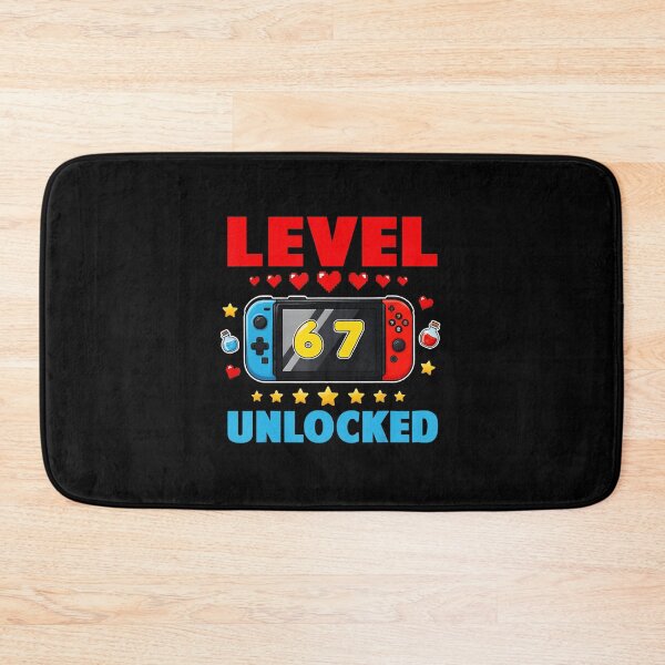 Item preview, Level 67 Unlocked Gamer Graphic Birthday  designed and sold by FGTV2021.