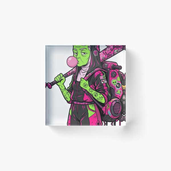 Item preview, Liberty, Bubblegum & the Backpack That Definitely Violates Several Universes’ Labor Laws designed and sold by Print Fiction.