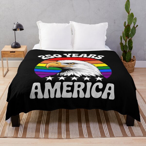 Item preview, American rainbow bald eagle 250th anniversary LGBT designed and sold by fferomananul.