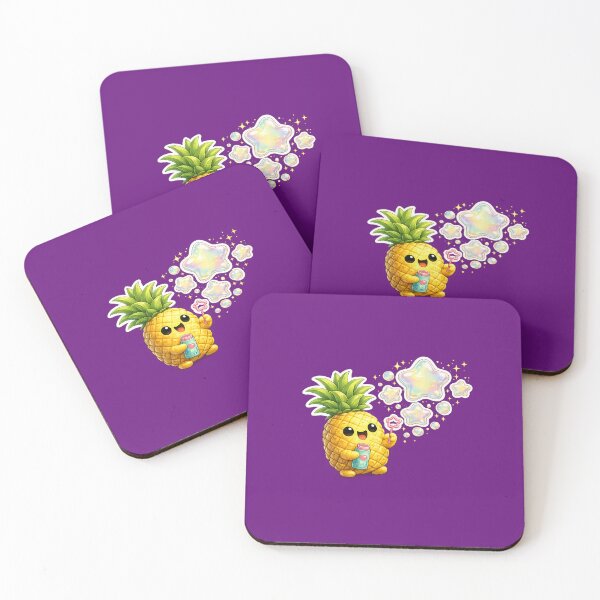 Item preview, Baby pineapple is having fun blowing bubbles designed and sold by Magic--nell.
