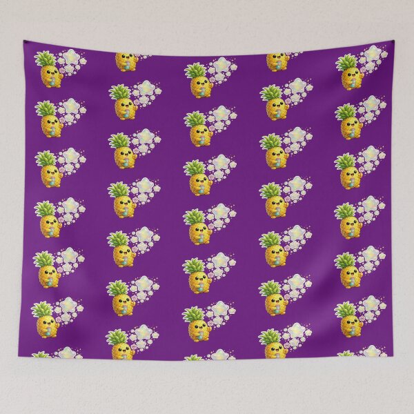 Item preview, Baby pineapple is having fun blowing bubbles designed and sold by Magic--nell.