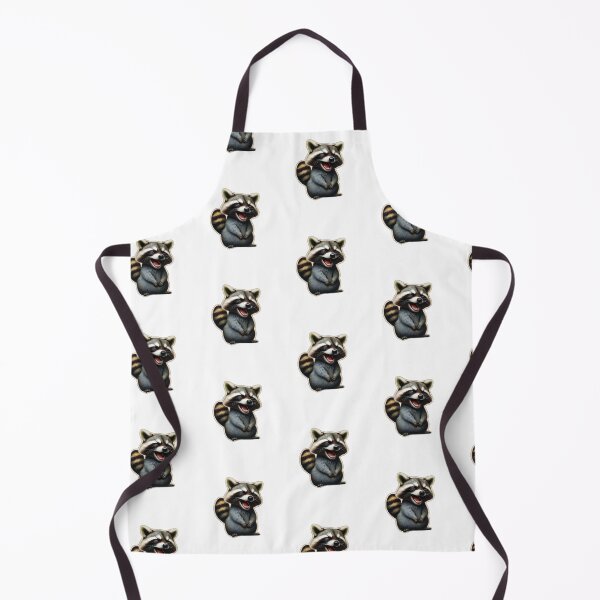 Item preview, Cute Laughing Raccoon Animal designed and sold by Lellenatavarez.
