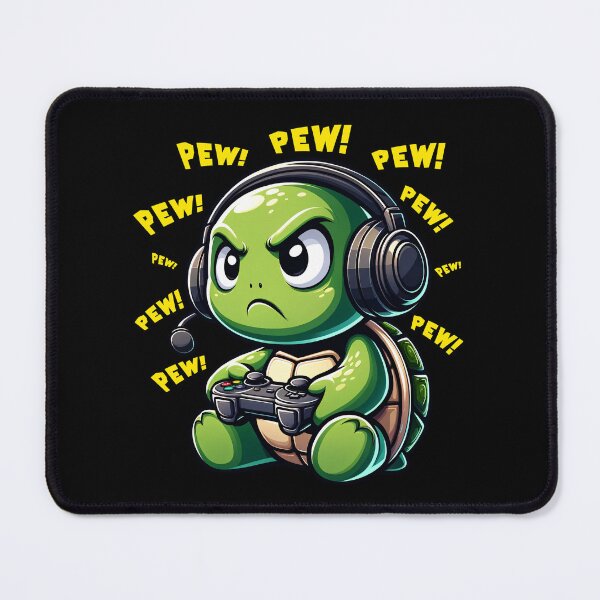 Item preview, Funny Turtle Gamer Videogame Pew Gaming Zoo Boys Girls Kids designed and sold by rafaeltto.
