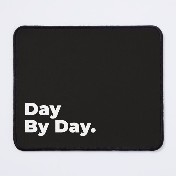 Item preview, Minimalist Relatable Quote “Day by Day” Black Aesthetic Typography Design designed and sold by diahsariw.