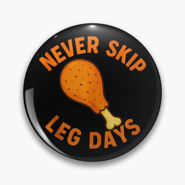 Item preview, Never Skip Leg Days Turkey Drumstick Funny Gym  designed and sold by eliramaison.