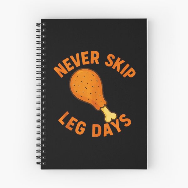 Item preview, Never Skip Leg Days Turkey Drumstick Funny Gym  designed and sold by eliramaison.