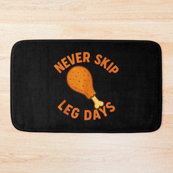 Item preview, Never Skip Leg Days Turkey Drumstick Funny Gym  designed and sold by eliramaison.