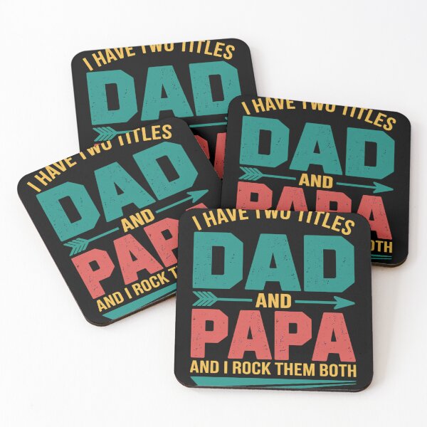 Item preview, I HAVE TWO TITLES DAD AND PAPA Father's Day designed and sold by fferomananul.