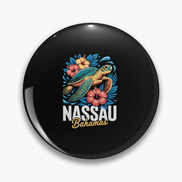 Item preview, Nassau Bahamas Sea Turtle Diving Surfer Souvenir designed and sold by fferomananul.