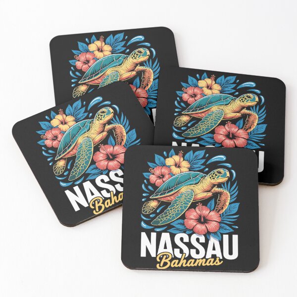 Item preview, Nassau Bahamas Sea Turtle Diving Surfer Souvenir designed and sold by fferomananul.