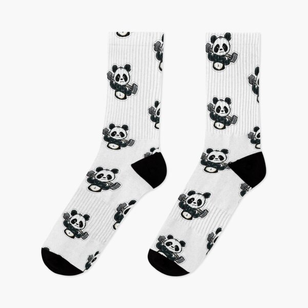 Item preview, Cute Panda Weightlifting Fitness Design designed and sold by Lellenatavarez.