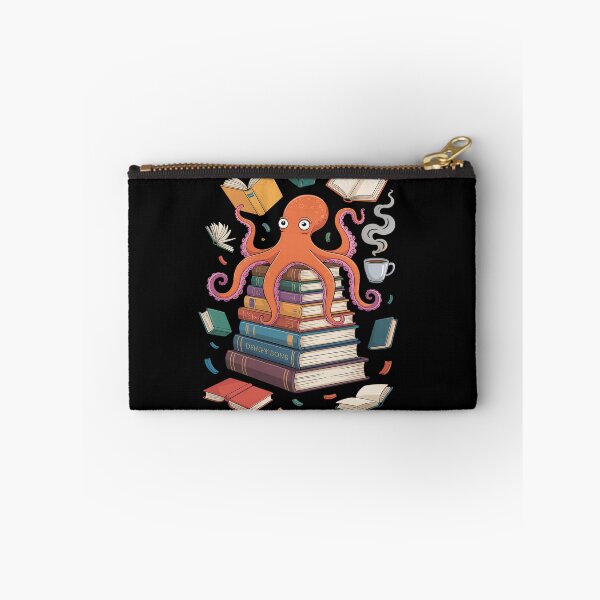 Item preview, Octopus Book Reading Book Reader Ocean Funny Octopus designed and sold by fferomananul.