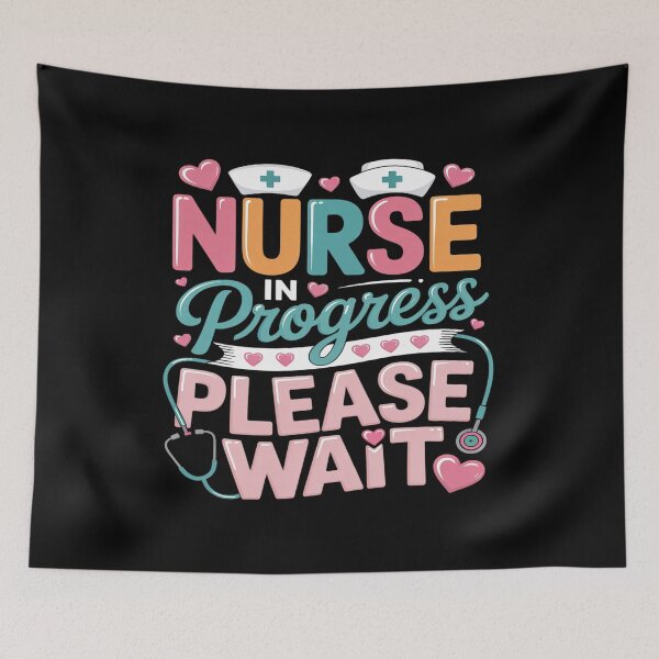Item preview, Nurse in Progress Nursing Student Future Nurse RN ER ICU CNA  2026 designed and sold by fferomananul.