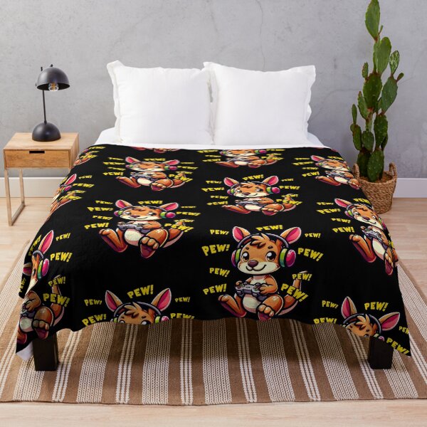 Item preview, Funny Kangaroo Gamer Videogame Pew Gaming Zoo Boys Girls Kids designed and sold by rafaeltto.