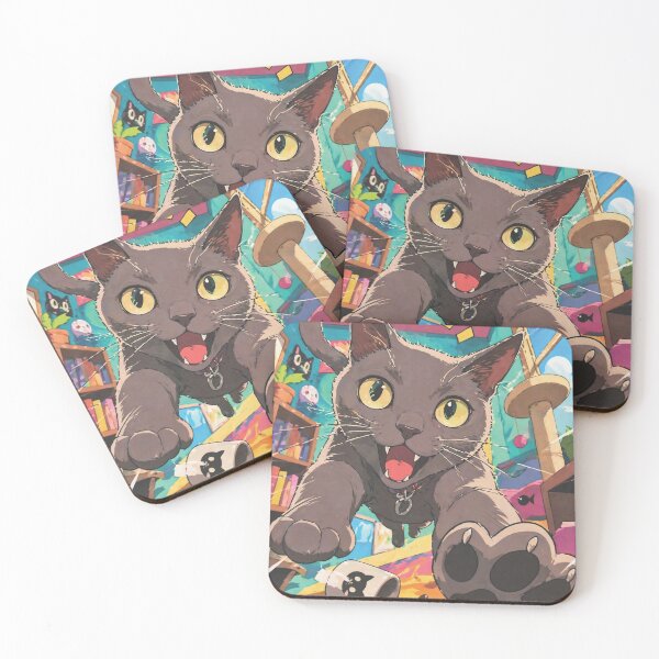 Item preview, Hyperactive cat designed and sold by JaskenWorkshop.