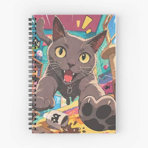 Item preview, Hyperactive cat designed and sold by JaskenWorkshop.