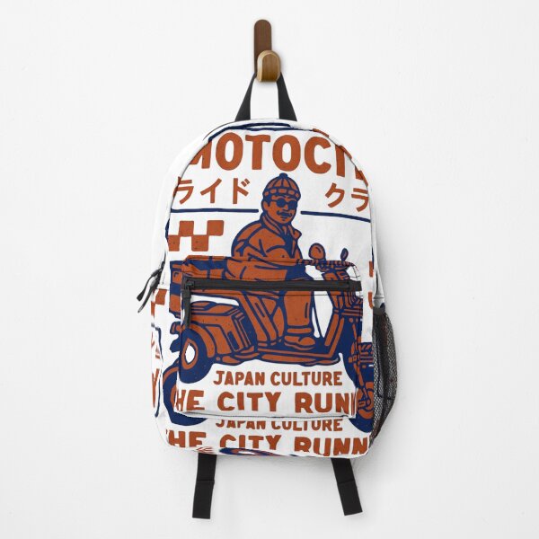 Item preview, Motocity Japan Culture - The City Runner Vintage Scooter Delivery designed and sold by ropexxx.