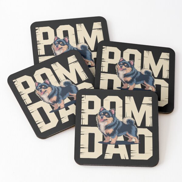 Item preview, Pomeranian Dad Dog Lover Funny Pom Dog Owner Father Daddy designed and sold by fferomananul.