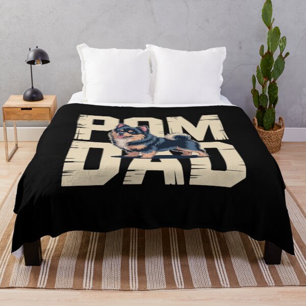 Item preview, Pomeranian Dad Dog Lover Funny Pom Dog Owner Father Daddy designed and sold by fferomananul.