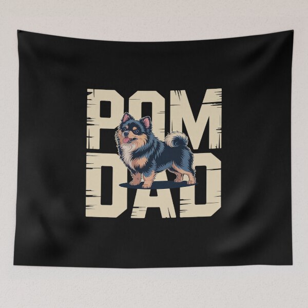 Item preview, Pomeranian Dad Dog Lover Funny Pom Dog Owner Father Daddy designed and sold by fferomananul.