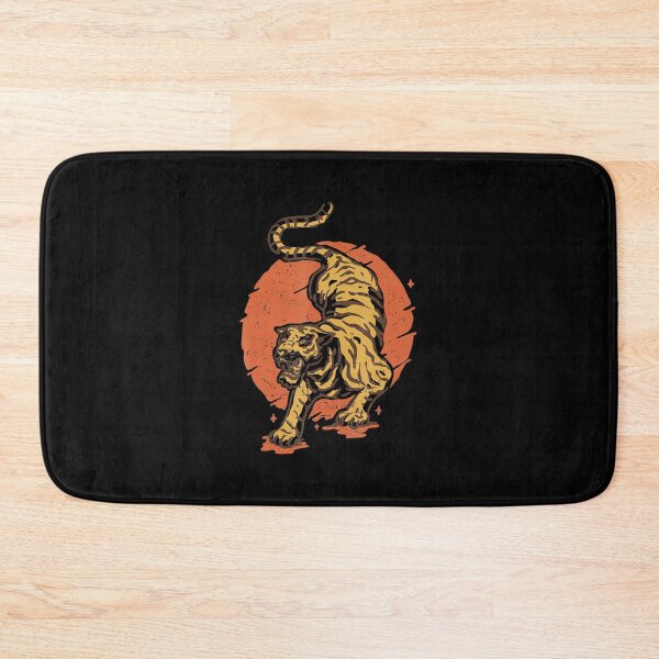 Item preview, Fearless Tiger Rising Sun Vintage Style designed and sold by titanlevi.