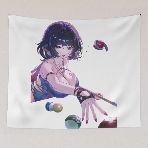 Item preview, Jane Doe Playing Pool Zenless Zone Zero designed and sold by KomiArts.