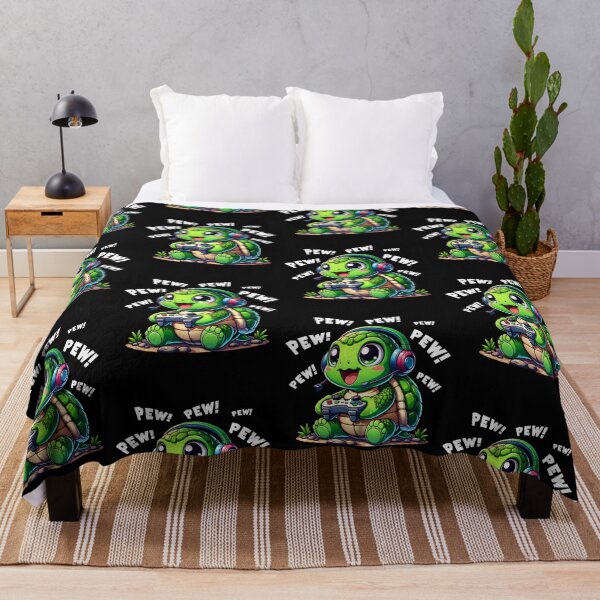 Item preview, Funny Turtle Gamer Videogame Pew Gaming Zoo Boys Girls Kids designed and sold by rafaeltto.