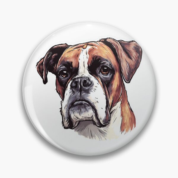 Item preview, Cute Boxer puppy dog designed and sold by MendaciousMina.