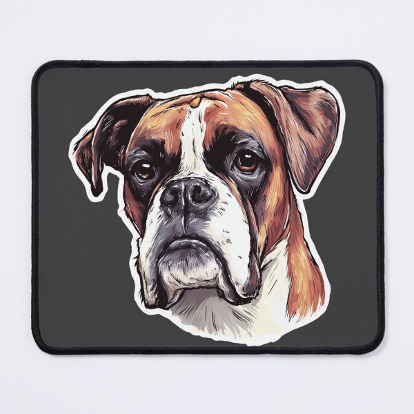 Item preview, Cute Boxer puppy dog designed and sold by MendaciousMina.