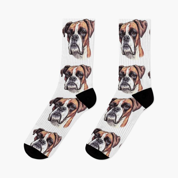 Item preview, Cute Boxer puppy dog designed and sold by MendaciousMina.