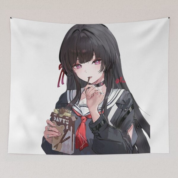 Item preview, Chisa Eating Pocky Sticks Wuthering Waves designed and sold by KomiArts.