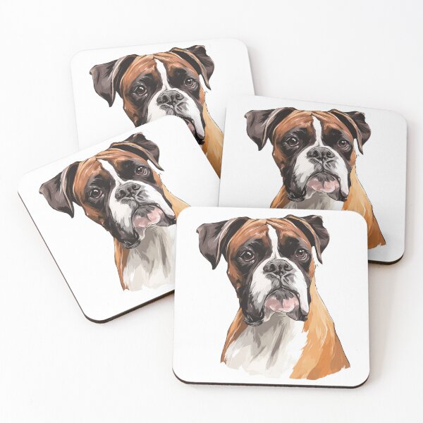 Item preview, Cute Boxer puppy dog designed and sold by MendaciousMina.