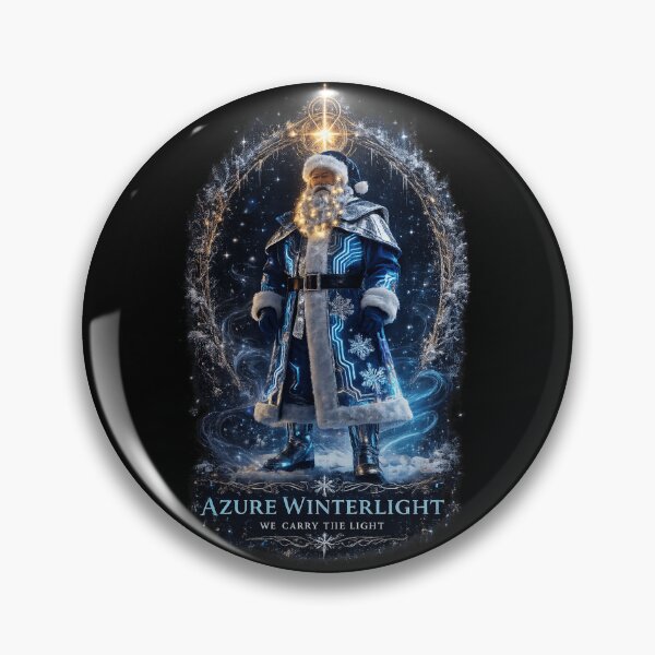 Item preview, Azure Winterlight Winterlight 2026 designed and sold by Elyria Souvenirs and Gifts.