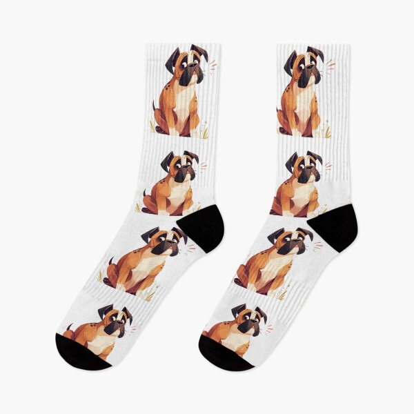 Item preview, Cute Boxer puppy dog designed and sold by MendaciousMina.