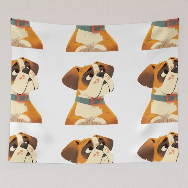 Item preview, Cute Boxer puppy dog designed and sold by MendaciousMina.