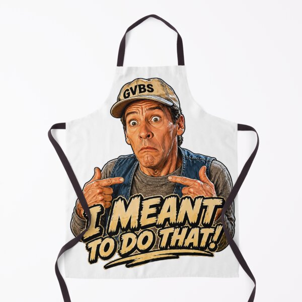 Item preview, I Meant To Do That Funny Shirt | Retro Cartoon Parody Tee | Sarcastic Humor | GVBS designed and sold by GVBShirts.
