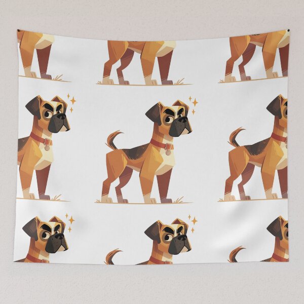 Item preview, Cute Boxer puppy dog designed and sold by MendaciousMina.