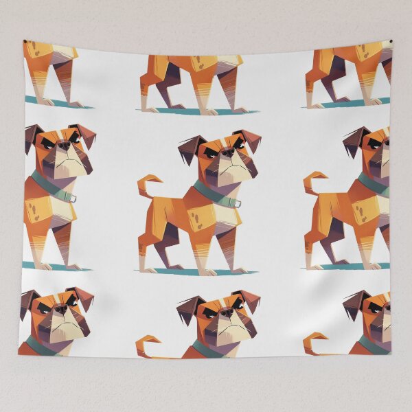 Item preview, Cute Boxer puppy dog designed and sold by MendaciousMina.