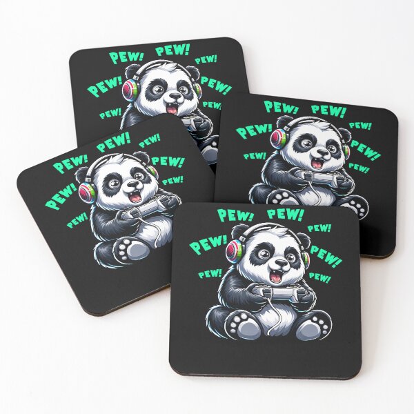Item preview, Funny Panda Gamer Videogame Pew Gaming Zoo Boys Girls Kids designed and sold by rafaeltto.