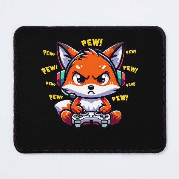 Item preview, Funny Fox Gamer Videogame Pew Gaming Zoo Boys Girls Kids designed and sold by rafaeltto.