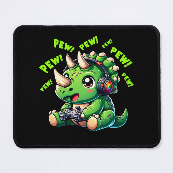 Item preview, Funny Triceratops Gamer Dinosaur Videogame Pew Gaming Boys Girls Kids designed and sold by rafaeltto.