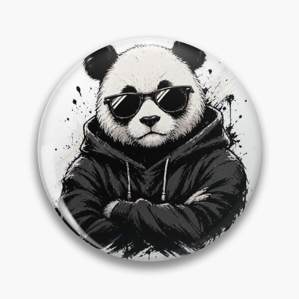 Item preview, Cool Panda Sunglasses Streetwear designed and sold by Unknowj.